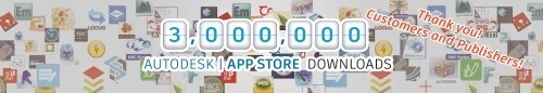 The Autodesk App Store hits 3 million downloads