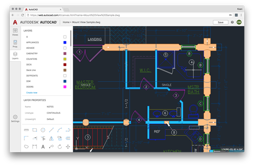 AutoCAD Web powered by AutoCAD core technology AutoCAD Web powered by AutoCAD core technology