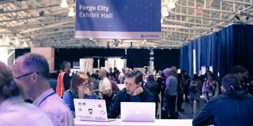 Forge City in the AU 2017 Exhibit Hall Forge City in the AU 2017 Exhibit Hall