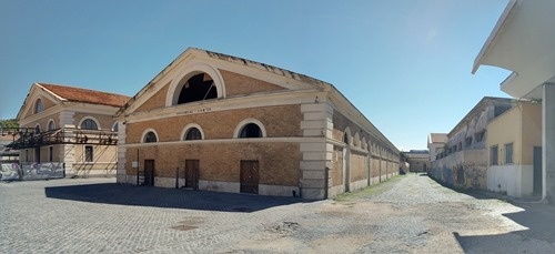 One slaughterhouse buildings on the Roma Tre university campus One slaughterhouse buildings on the Roma Tre university campus
