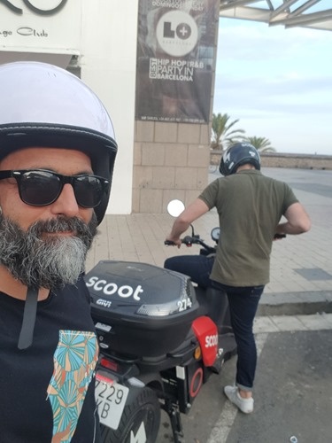 Taking a Scoot Taking a Scoot