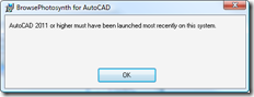 Launch condition failure Launch condition failure