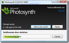 Reconstructing scene Reconstructing scene