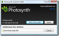 Creating a Photosynth Creating a Photosynth