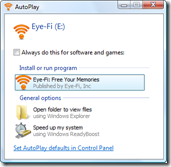 Eye-Fi AutoPlay Eye-Fi AutoPlay