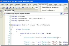 PInvoke Visual Studio Add-in menu item PInvoke Visual Studio Add-in menu item
