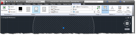 Hatch editor contextual tab Hatch editor contextual tab