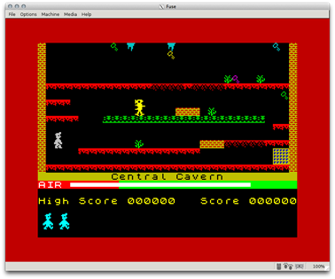 Manis Minor on the ZX Spectrum via Fuse Manis Minor on the ZX Spectrum via Fuse