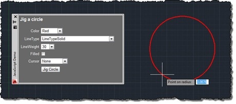 Jigging a circle using JavaScript Jigging a circle using JavaScript