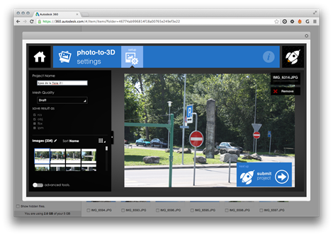 Autodesk ReCap Photo photo-to-3D settings Autodesk ReCap Photo photo-to-3D settings