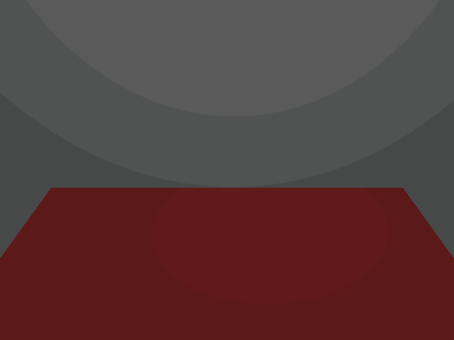 Ray-tracing Apollonian packings