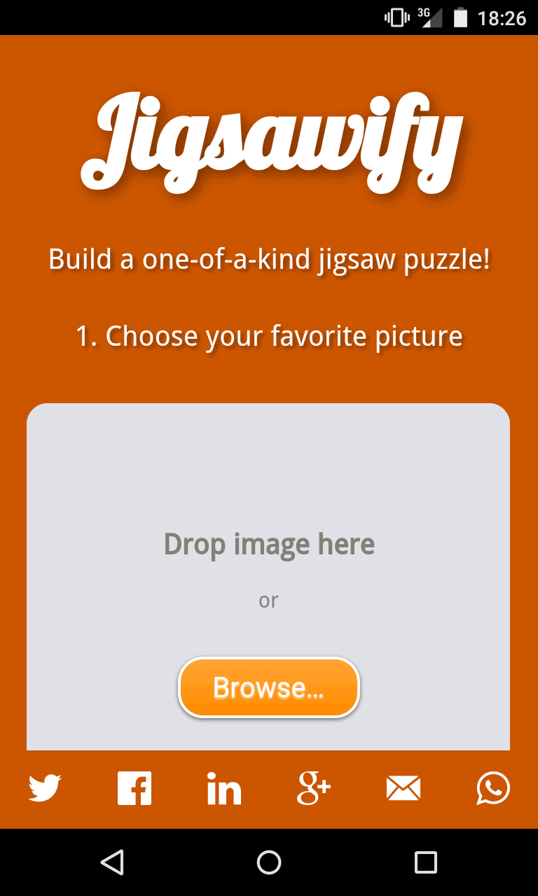 Jigsawify.com goes mobile-friendly