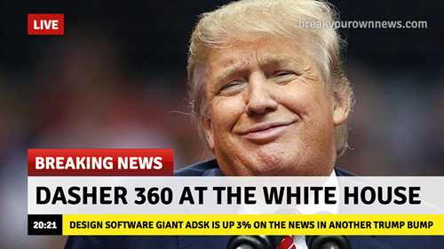 The Donald's announcement The Donald's announcement