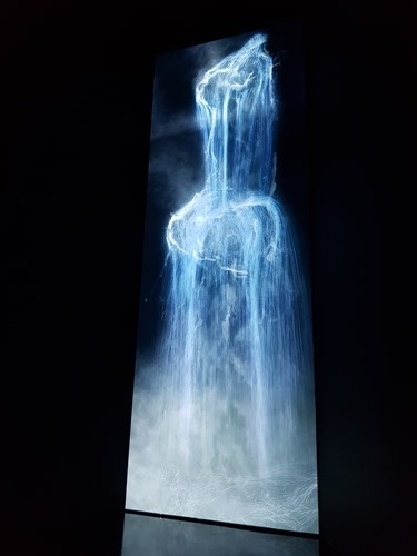 A waterfall A waterfall