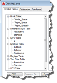 Checking for built-in AutoCAD objects using .NET