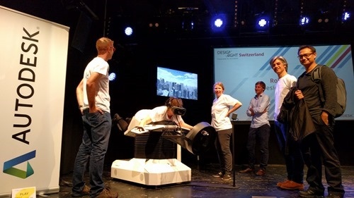 Autodeskers take on Birdly Autodeskers take on Birdly