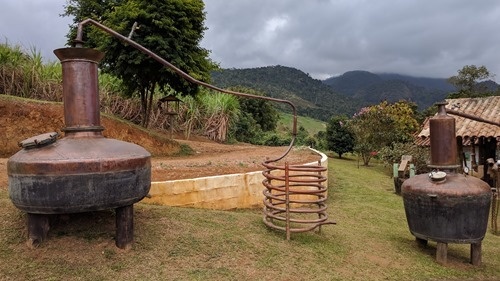 A cachaca distillery A cachaca distillery