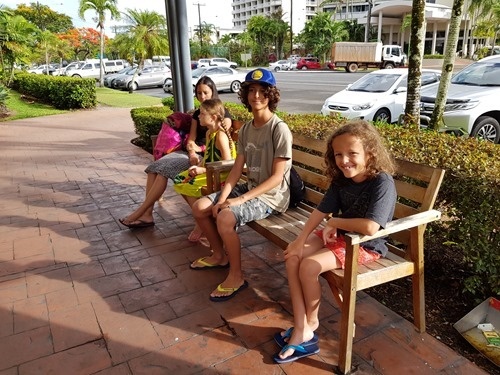 Waiting for the shuttle Waiting for the shuttle