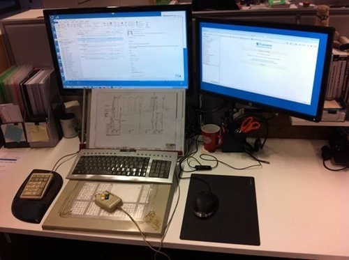 Some serious use of peripherals, old and new Some serious use of peripherals, old and new
