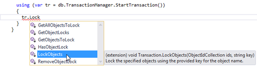 Preventing AutoCAD objects from being purged using .NET – Part 1