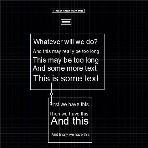 Adjusting the size of multiple AutoCAD text and block attribute objects to fit their containers using .NET