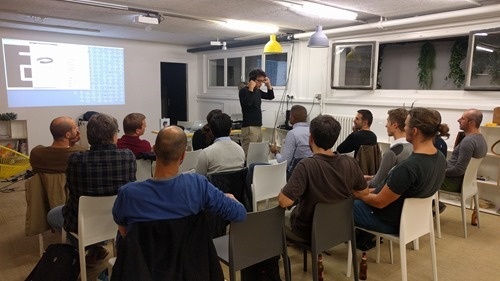 Yesterday’s AR Meetup in Lausanne
