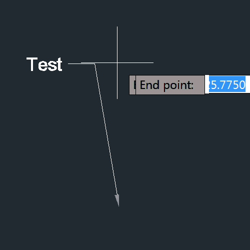 Jigging an AutoCAD leader with directional text using .NET