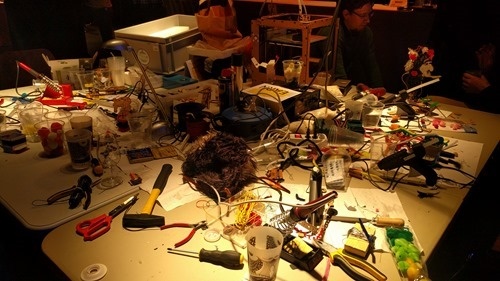 The workshop space run by Fab Lab Neuch The workshop space run by Fab Lab Neuch
