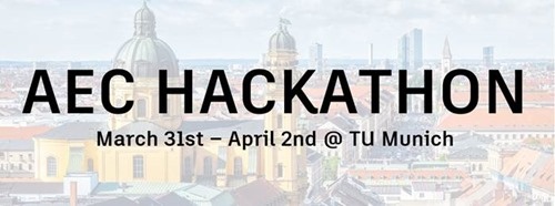 AEC Hackathon is coming to Munich (and so am I)