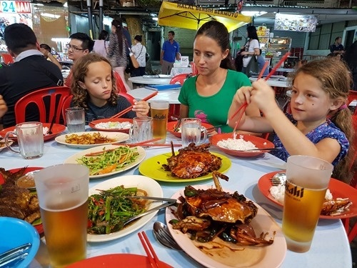 A last Malaysian dinner A last Malaysian dinner
