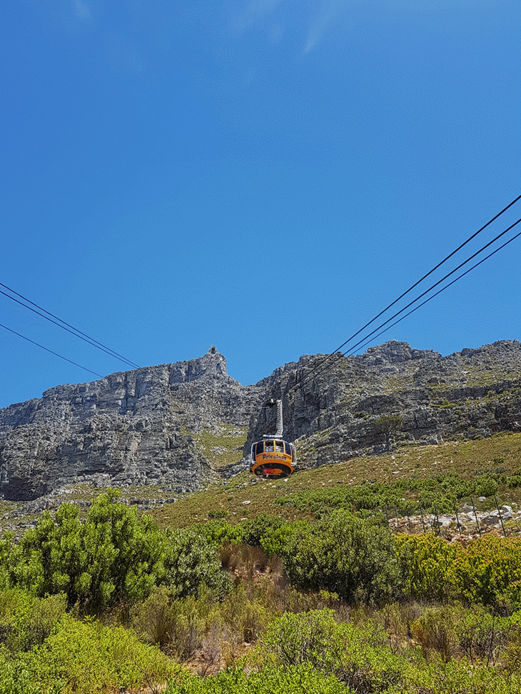 The cable car arriving
The cable car arriving