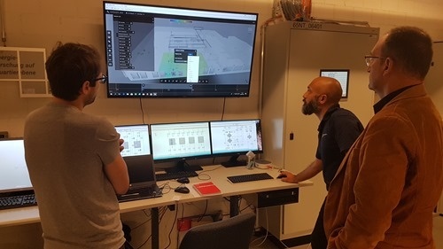 Demoing Dasher 360 at Nest Demoing Dasher 360 at Nest
