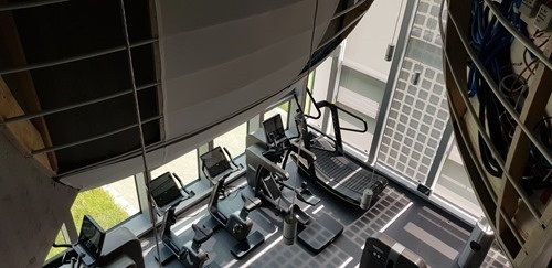 And the fitness room And the fitness room