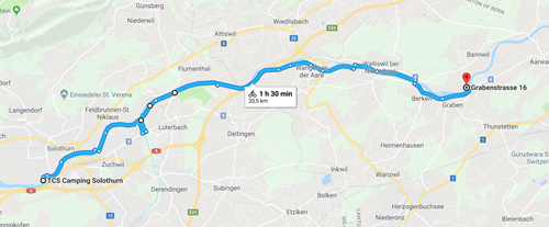 Day 3 - Solothurn to Bannwil Day 3 - Solothurn to Bannwil