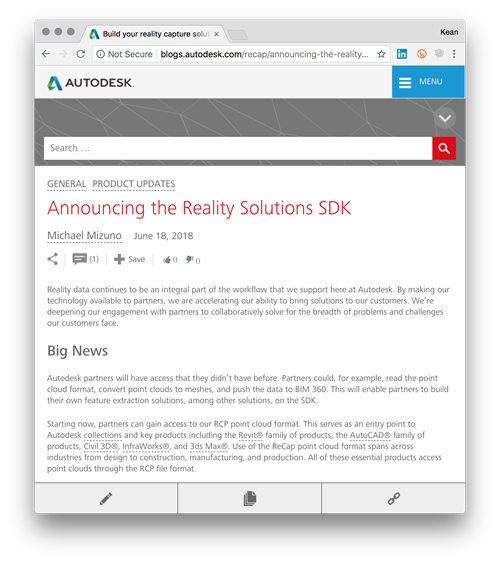 The Autodesk Reality Solutions SDK and importing custom point clouds into AutoCAD