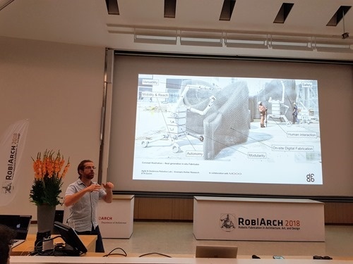 Jonas Buchli talking about autonomous construction robots of the future Jonas Buchli talking about autonomous construction robots of the future