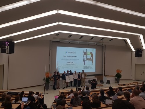 Best workshop award Best workshop award