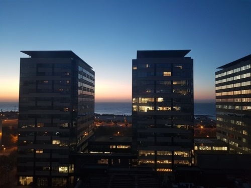 Autodesk Barcelona at sunrise Autodesk Barcelona at sunrise