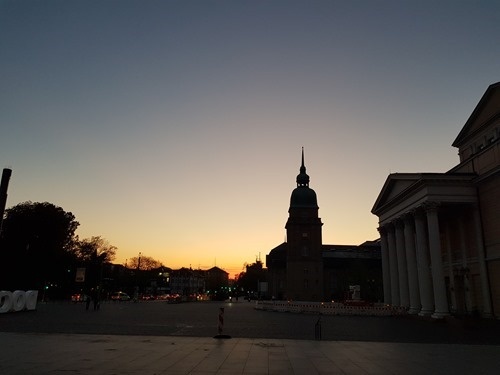 Darmstadt at dusk Darmstadt at dusk