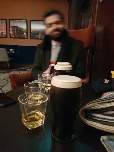 The last round, back at the hotel The last round, back at the hotel