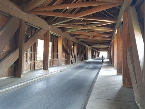 Inside the bridge Inside the bridge