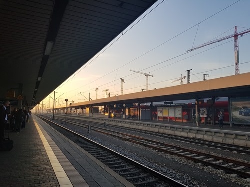 Mannheim train station, a place I saw way too much of today Mannheim train station, a place I saw way too much of today