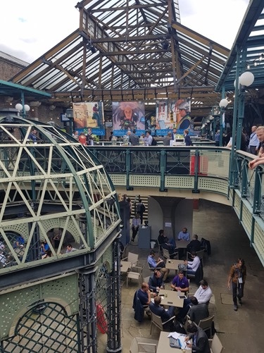 Tobacco Dock is a great venue, weather permitting Tobacco Dock is a great venue, weather permitting