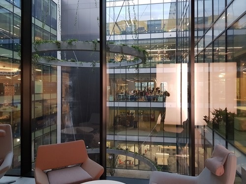 The inner atrium The inner atrium