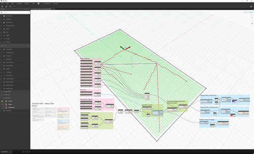 Shortest path from multiple start points Shortest path from multiple start points