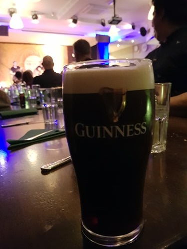 A pint of the good stuff A pint of the good stuff