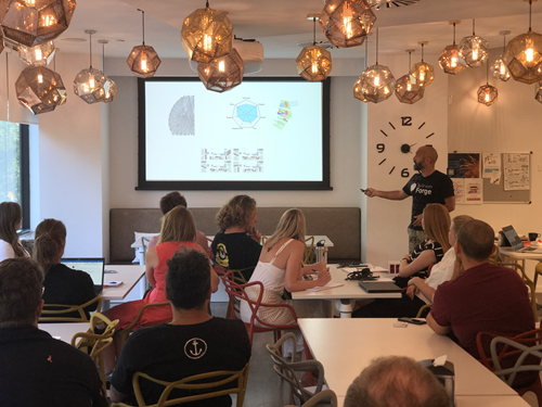 Presenting on GD at to the Barcelona AEC Sales team Presenting on GD at to the Barcelona AEC Sales team