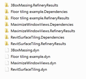 The Refinery folder under a user's documents The Refinery folder under a user's documents
