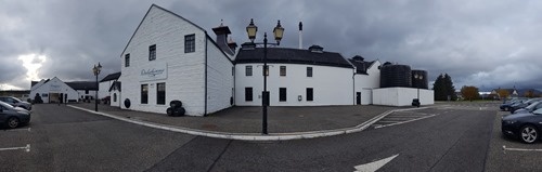 Dalwhinnie Distillery panorama Dalwhinnie Distillery panorama