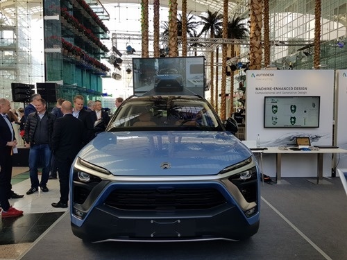 The NIO in reality and VRED The NIO in reality and VRED